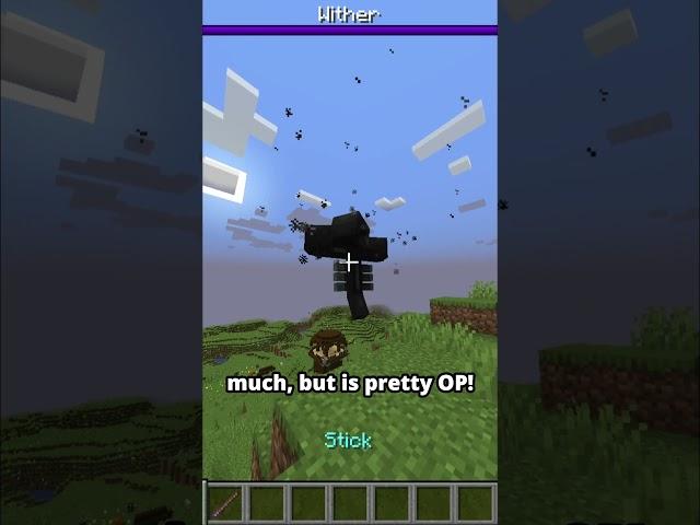 How to get a Knockback 1000 Stick in Minecraft  #shorts