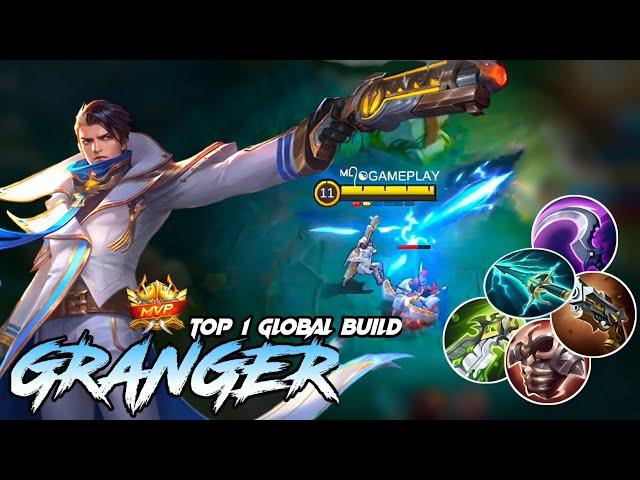 GRANGER GOLD LANE - THE BEST BUILD FOR GRANGER TOP 1 GLOBAL BUILD" MLBB