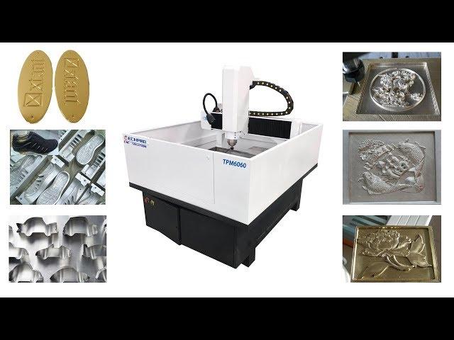 TECHPROCNC Metal mould cutting and engraving CNC machine TPM6060