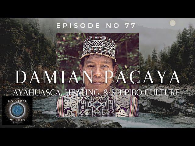 Universe Within Podcast Ep77 - Damian Pacaya - Ayahuasca, Healing, & Shipibo Culture