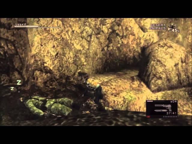 Metal Gear Solid 3 Mountain Top Walkthrough