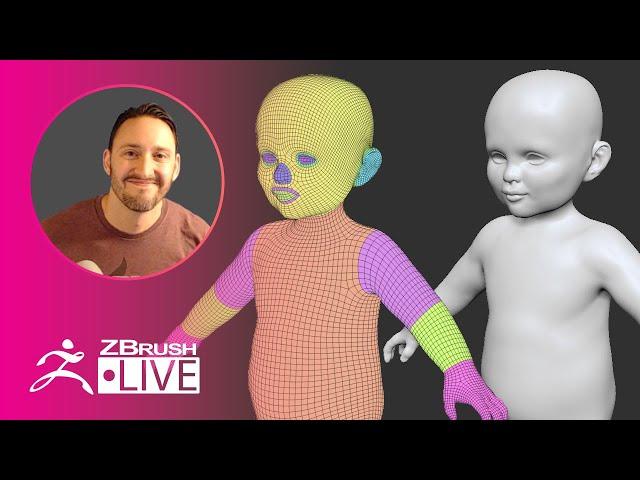 Pavlovich Workshop: Proportions for 3D Child Character - Michael Pavlovich - ZBrush 2021.5