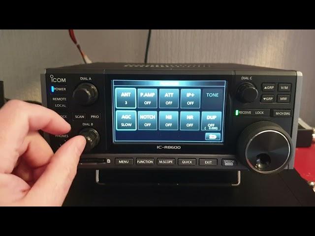 Icom NR and RF Gain