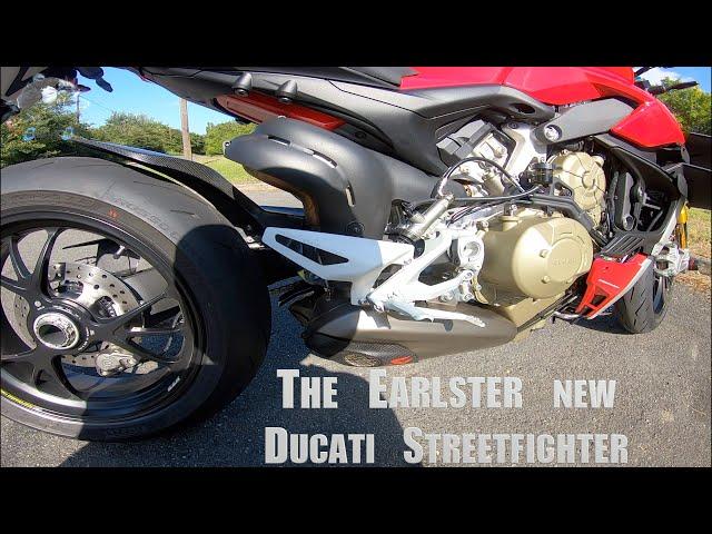 Earlster MY20 Ducati StreetFighter V4S | Akrapovic Road legal Exhaust