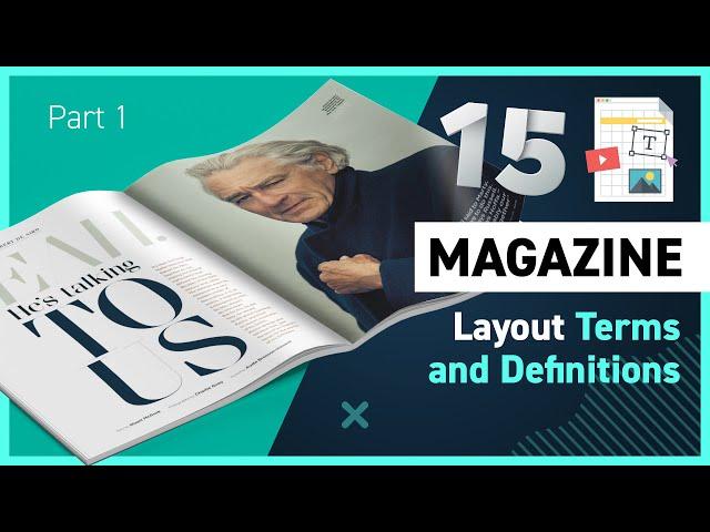 Anatomy of a Magazine Layout Part 1 - 15 Terms and Definitions