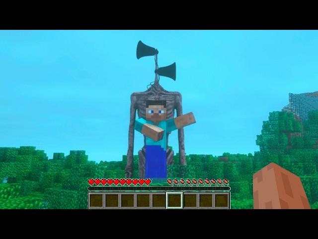 THE MOVIE SIREN'S HEAD IS DANGEROUS IN MINECRAFT