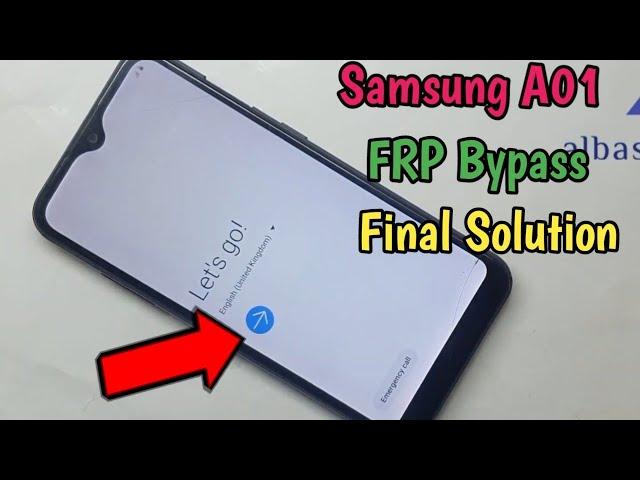 Samsung Galaxy A01 Frp Bypass A01 Bypass Google Account Android 11 No Alliance Shield New Patch!!!