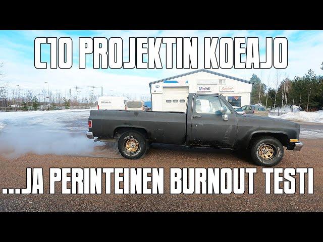 Chevy C10 ”Catiska” projektin ensimmäinen koeajo I B1-Garage I Episode 3