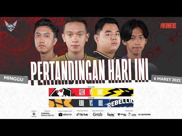 [LIVE] Regular Season MPL ID S9 | Minggu ke-3 Hari 3 