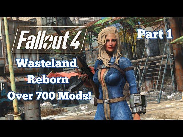 Fallout 4 Wasteland Reborn Mod-Pack. Mods A Plenty (PART 1)