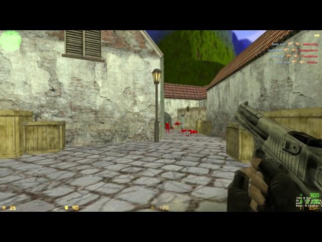 Sick ace -5 deagle de_inferno / cs 1.6 best aim cfg 2017-2018 / cheat?