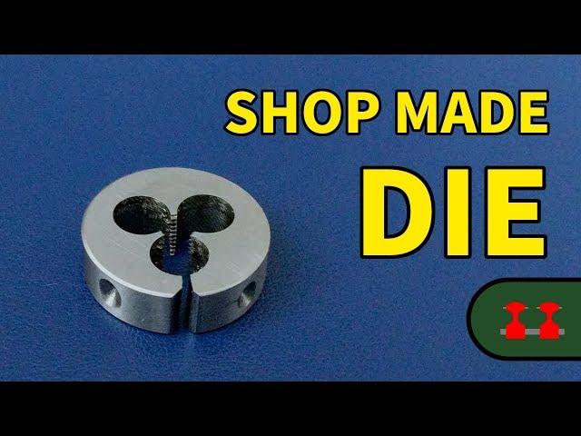 Making a Custom Thread Die on the Proxxon PD 250/e Lathe