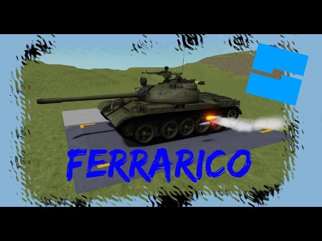 How to set up Ferrarico Tanks in Roblox Studio