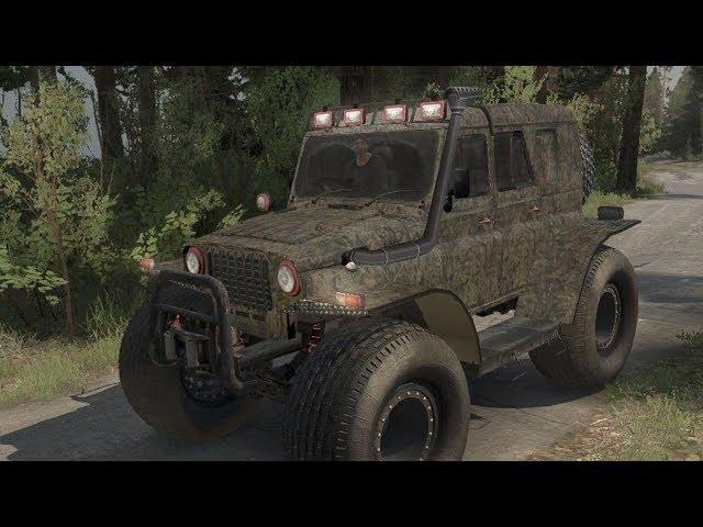 MudRunner  UAZ-3151 Trekol