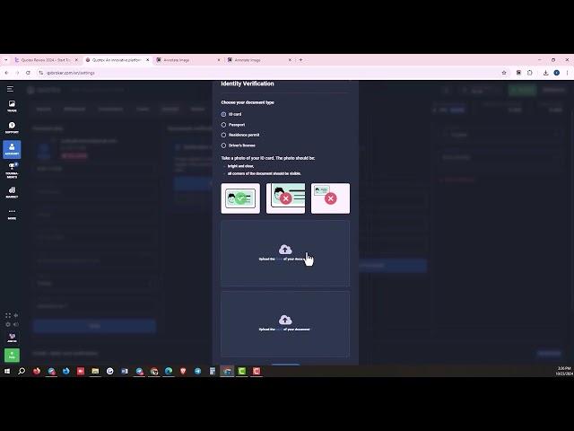 Quotex Verification in 2024 - ID Card, Passport, Residence Permit [Tradingfinder]