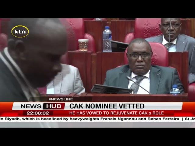 CAK Nominee David Kimei vetted as he vows to rejuvenate CAK's role