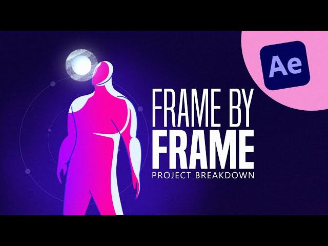 Frame By Frame Character Animation in After Effects | Project Breakdown