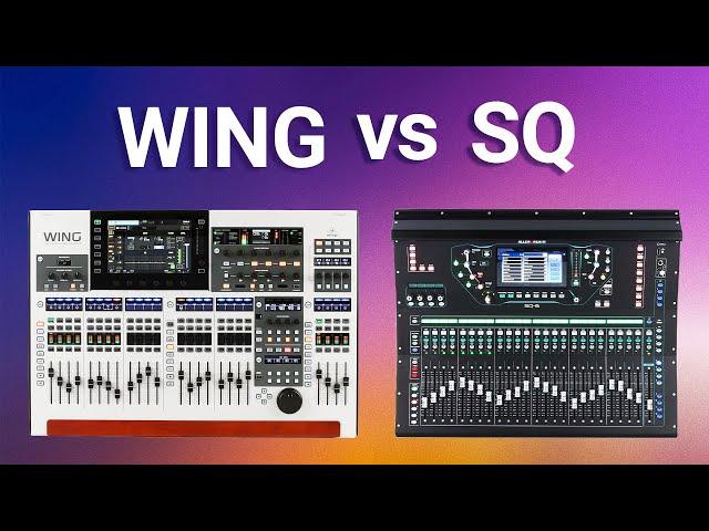 Behringer WING vs Allen & Heath SQ | Which should you buy?