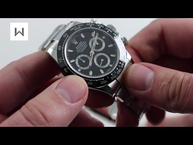 Rolex Cosmograph Daytona Ceramic 116500LN Luxury Watch Review