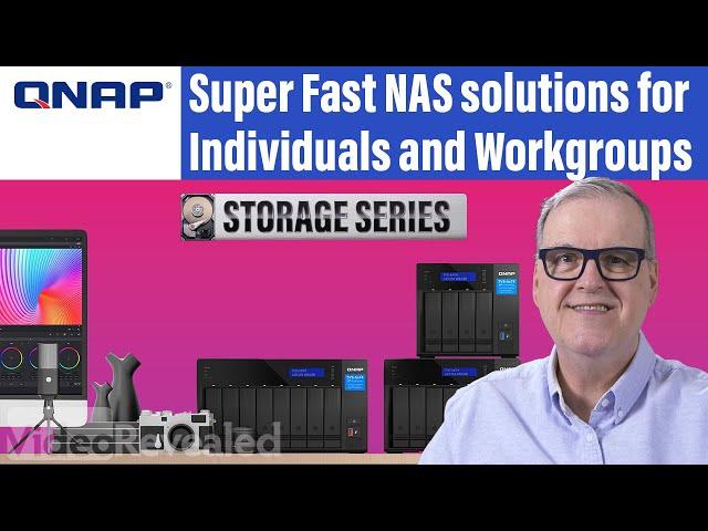 QNAP Super Fast NAS solutions for Individuals and Workgroups