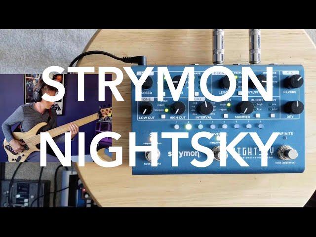 Strymon NightSky - Bass Demo