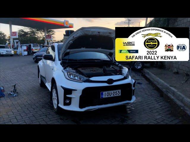 2022 WRC SAFARI RALLY KENYA - RECCE CAR WASH & SERVICE - Monday 20/06