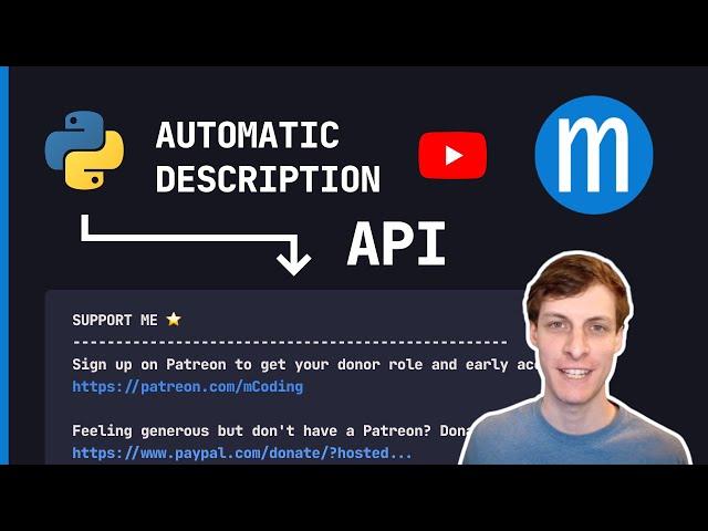 Python + YouTube API | Automating descriptions