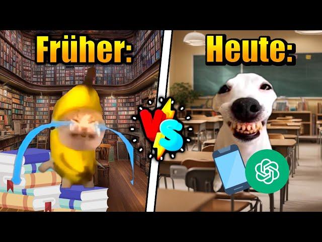 FRÜHER vs HEUTE 