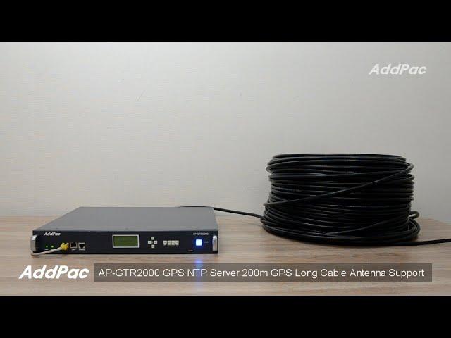 AP-GTR2000 GPS NTP Server 200m GPS Long Cable Antenna Support(GPS 시각동기서버 200미터 GPS 안테나지원)