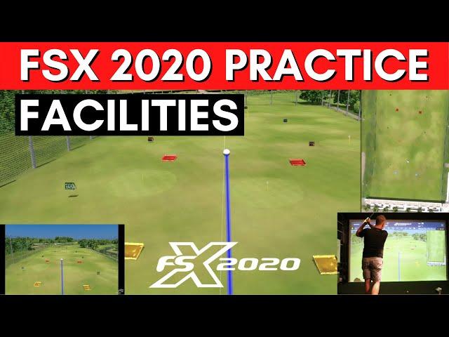 Foresight Sports GCQuad FSX 2020 Practice Facilities - So Many Driving Ranges, Chipping and Putting