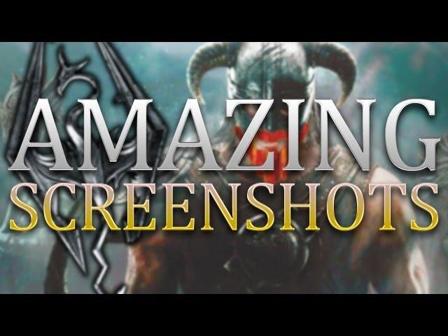 How to take amazing Skyrim screenshots