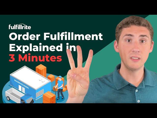 Order Fulfillment Explained in 3 Minutes