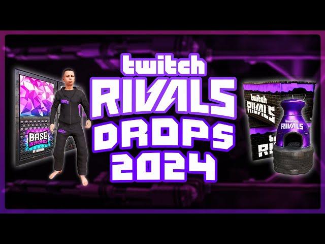 Rust September 2024 Twitch Rivals Drops! (Skins Showcase)