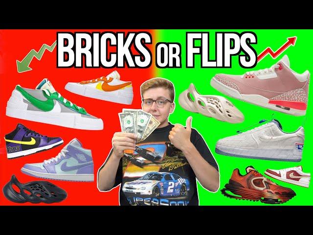 BRICKS or FLIPS May Week 5 Sneaker Releases | USPS x Nike, Sacai x Nike, Yeezy Foam RNNR, AJ3 "Pink"