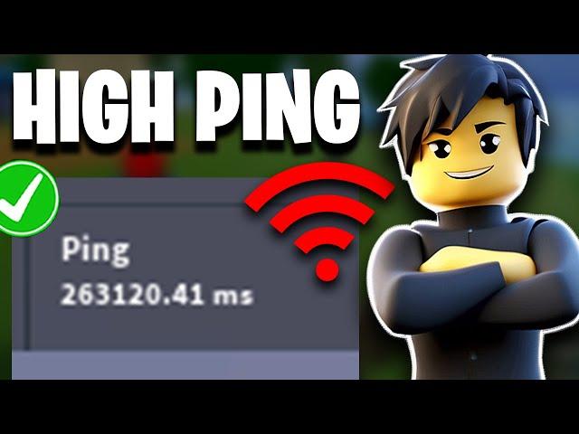 How To Fix Network Lag And High Ping In Roblox | Lower Ping In Roblox