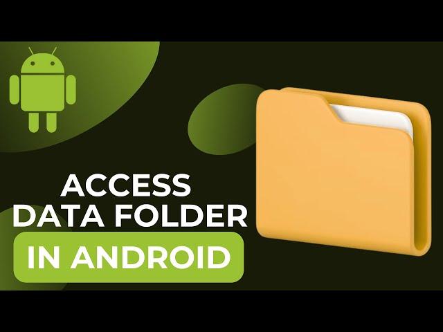 How to Access Data and OBB folder in Android 13 | 2024