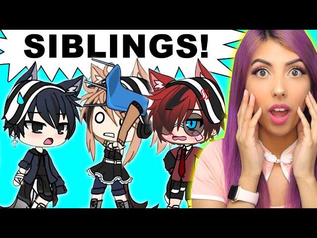 The Alpha Triplets  (Gacha Life Mini Movie Reaction)