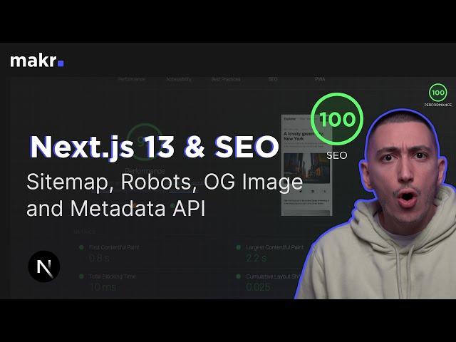 SEO with Next.js 13 - Dynamic Sitemaps, OG Images and Metadata API