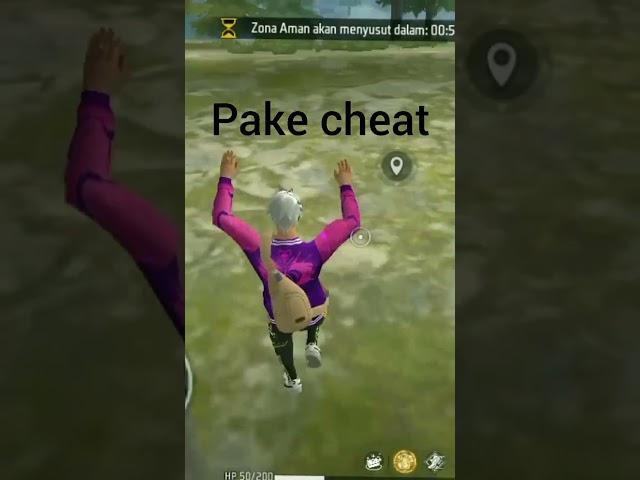 pake cheat terbang #freefire #freefireshorts #cheat #cheatffmodmenu #fypシ