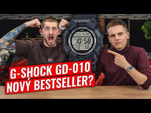 Casio G-Shock GD-010 recenze – Čitelné digitálky a baterie s výdrží dekády