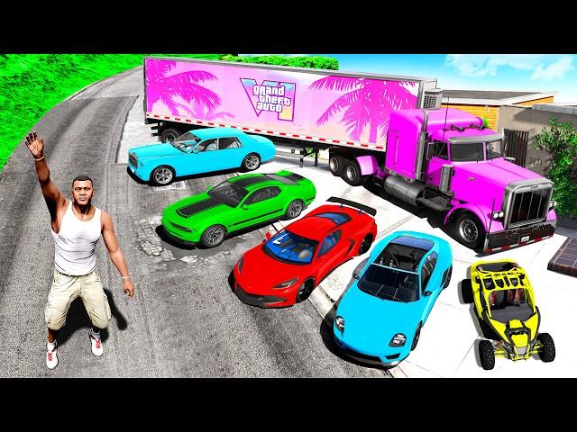 Collecting GTA 6 CARS in GTA 5!