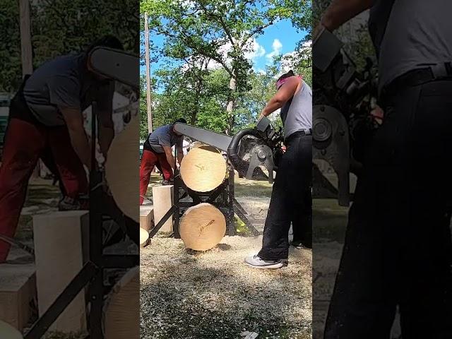 "The Most Insane Thing You Can Do with a Chainsaw"