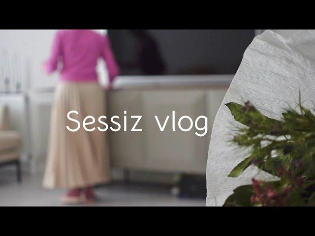 SESSİZ VLOG|RUTİN TEMİZLİKTEMİZLİK VE DÜZEN| İRMİK HELVASI TARİFİ‍#sessizvlog #silent