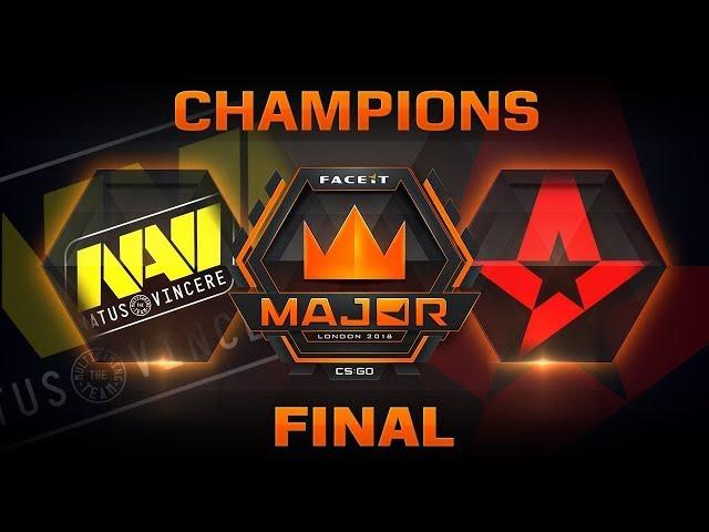 NaVi vs Astralis - Overpass (FACEIT Major: London 2018)