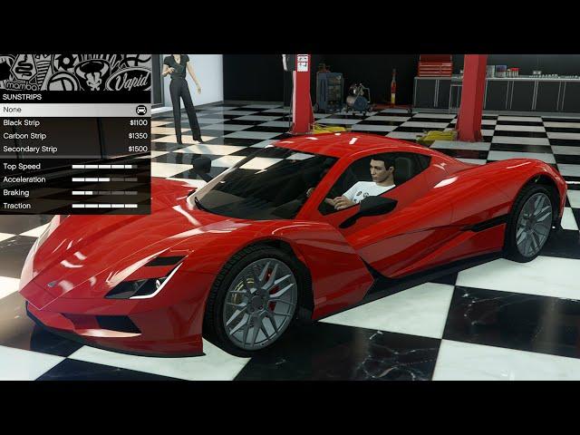 GTA 5 - DLC Vehicle Customization - Overflod Suzume (Aspark Owl)