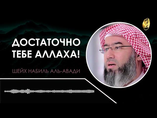 Достаточно тебе Аллаха! Шейх Набиль аль-Авади