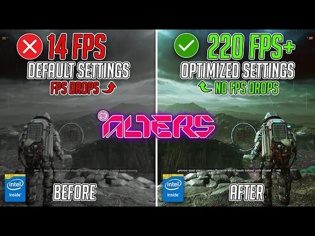 The Alters - Best PC Settings to BOOST FPS, Fix Lags & Stutter on ANY PC 