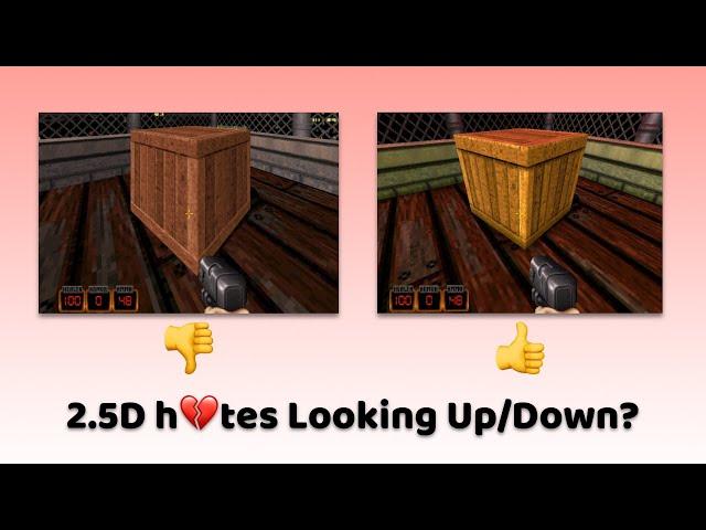 Why looking up feels weird in Duke Nukem 3D