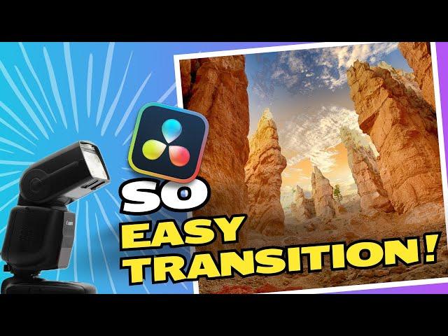 Easy White Flash Transition in DaVinci Resolve