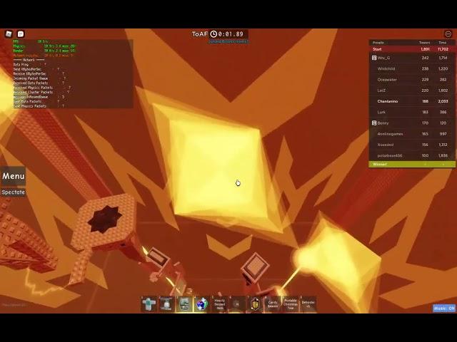 Tower of Astral Fusion Event Items Speedrun 0:14.11 - Roblox JToH